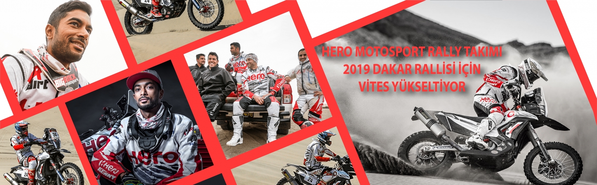 HERO MOTOSPORT RALLY TAKIMI 2019 DAKAR RALLİSİ İÇİN VİTES YÜKSELTİYOR